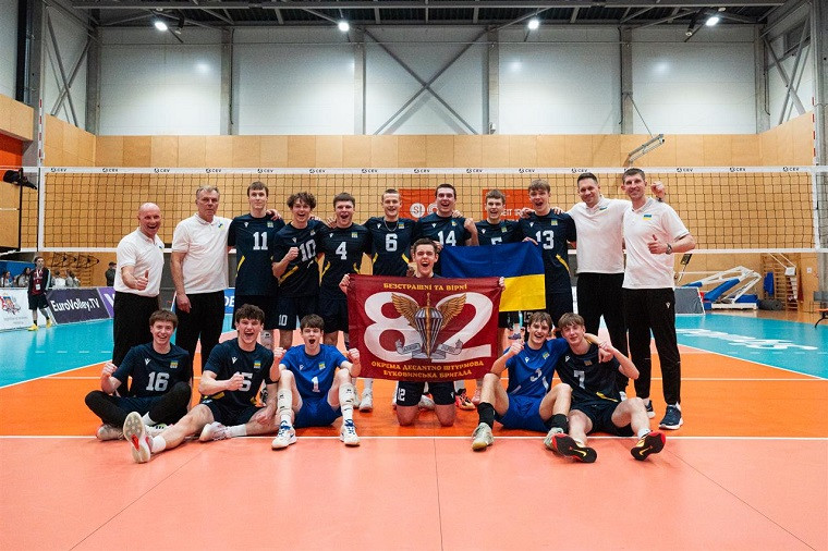 Збірна України з волейболу U18 Україна U-18 завершила відбір Євро-2026 перемогою над Латвією