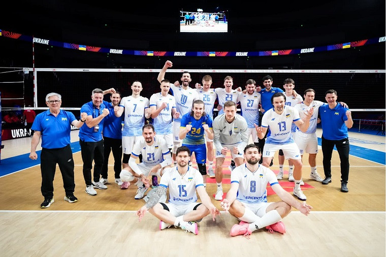 Збірна України з волейболу Україна розгромила Кубу та піднялася на друге місце Ліги націй-2026