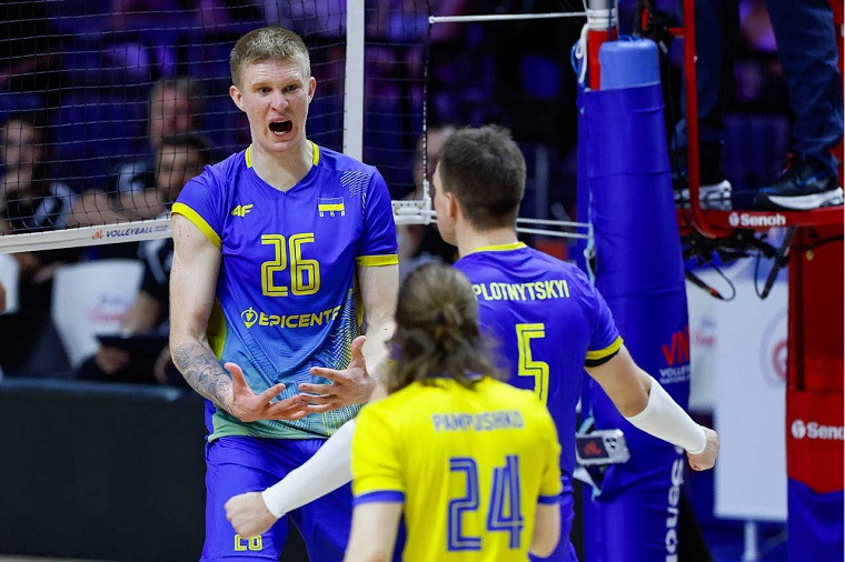 Збірна України з волейболу Україна визначилася зі стартовим складом на історичний чвертьфінал Ліги націй-2026