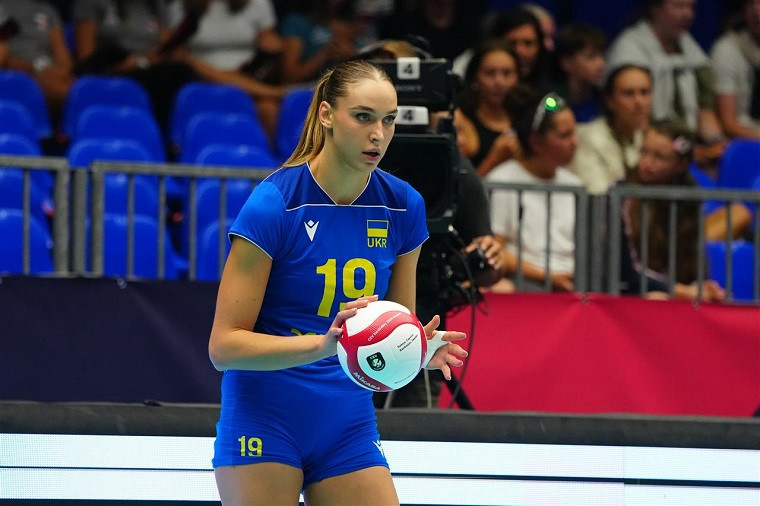Анна Артишук Діагональна України набрала 21 очко у розгромній перемозі над Австрією
