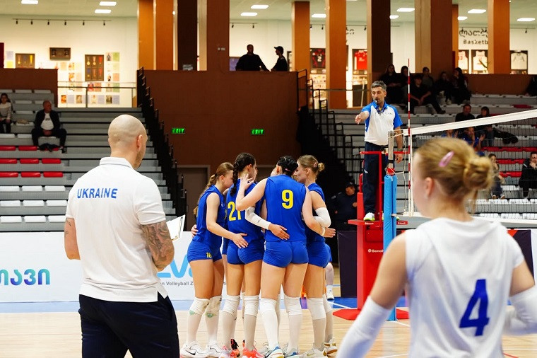 Збірна України з волейболу U20 Україна U20 – Грузія U20: трансляція 2-го матчу СЄВЗА-2026