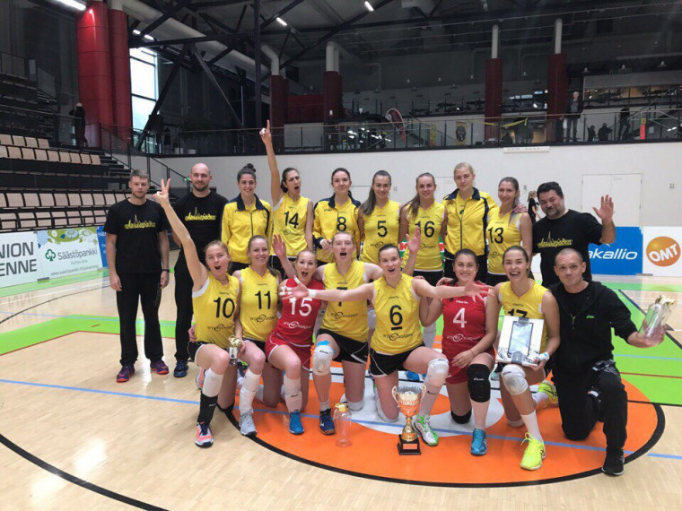 "Ленинградка" Украинская связующая Ольга Скрипак - MVP турнира в Финляндии