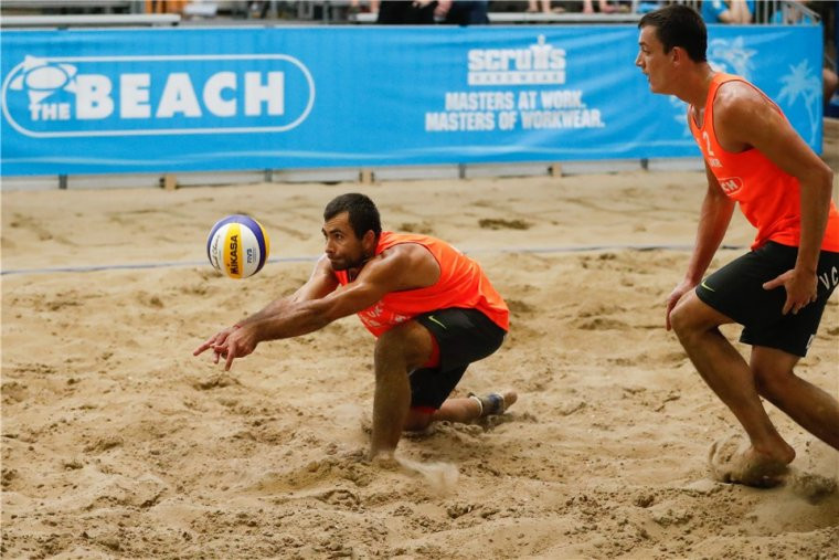 Олексій Денін та Сергій Попов Українські пляжники Попов/Денін посіли четверту сходинку на Світовому турі в Алсмері