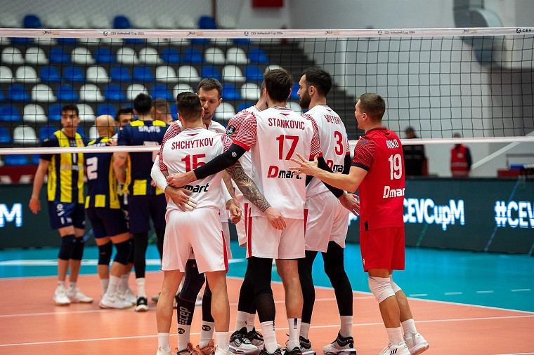 ВК Прометей “Фенербахче” – “Прометей”: трансляція 2-го матчу плей-оф Кубка ЄКВ-2024