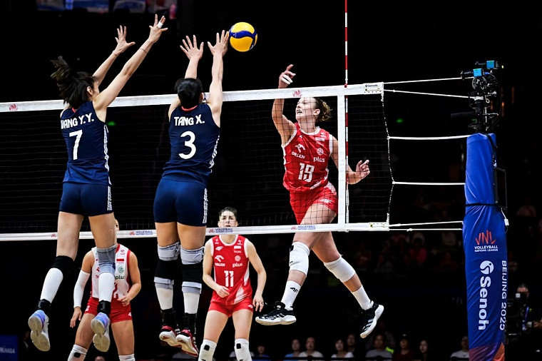 Польща - Китай Жіноча Ліга націй-2025: Польща здолала Китай, Бразилія розгромила США