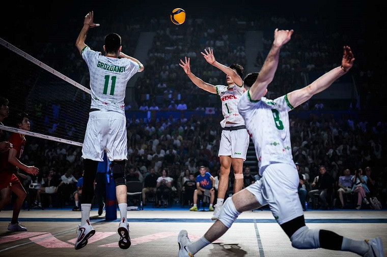 Збірна Болгарії з волейболу Ліга націй. Болгарія обіграла Японію, Італія здолала Польщу та інші результати 25 червня