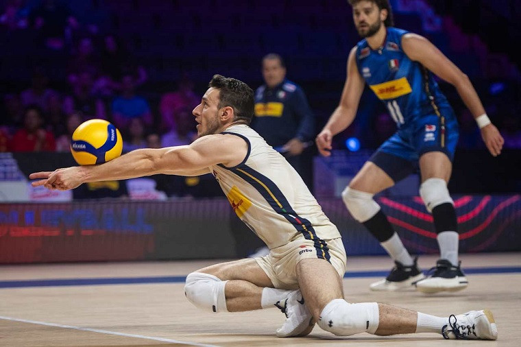 Збірна Італії з волейболу Ліга націй. Словенія зіграє з Францією, Бразилія – з Італією та інші матчі 28 червня