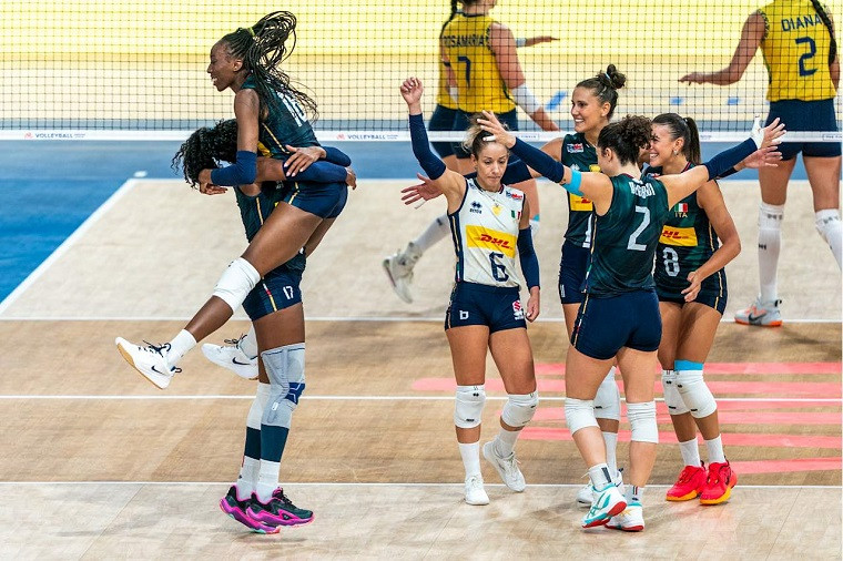 Жіноча збірна Італії з волейболу Визначено символічну збірну жіночої Ліги націй