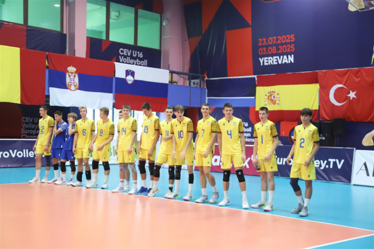Збірна України з волейболу U16 Україна U-16 – Туреччина U-16. Євро-2025. Трансляція