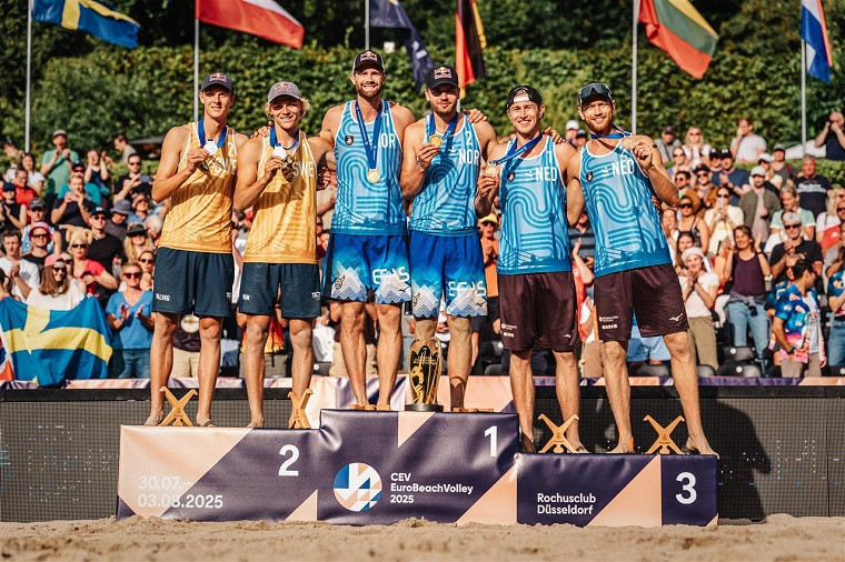  Норвезькі пляжники вп’яте стали чемпіонами Європи