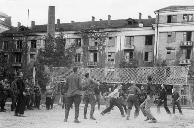 volleyball and military