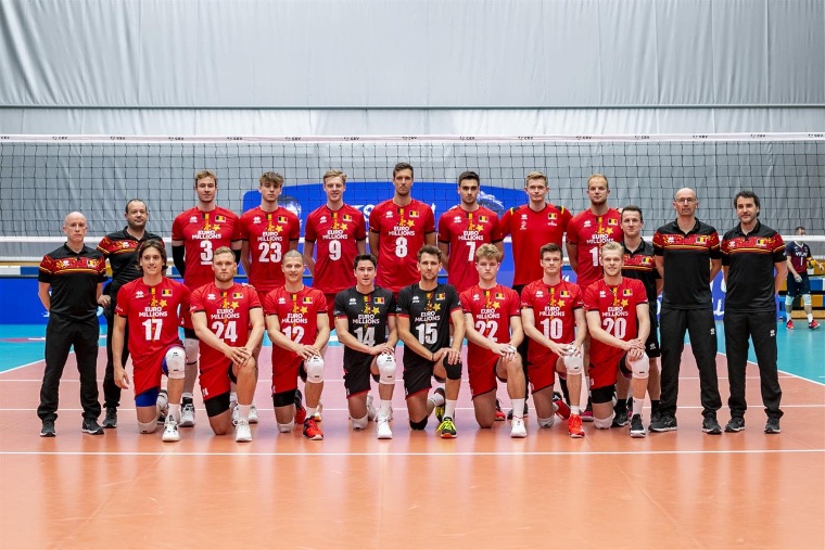 belgium volleyballl team