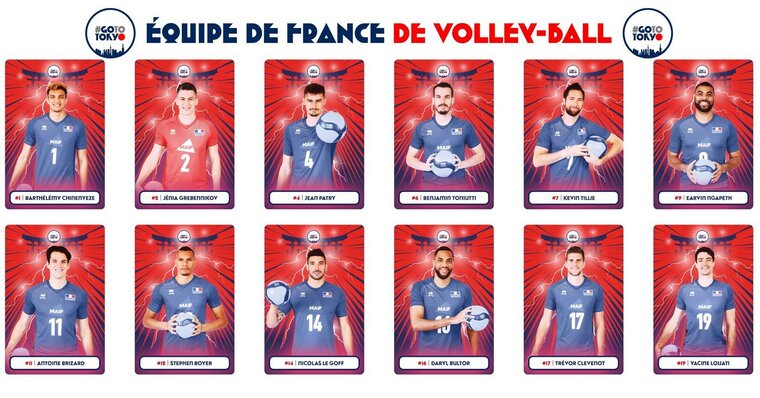 france volleyball team tokyo