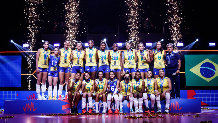 brazil volleyball team vnl