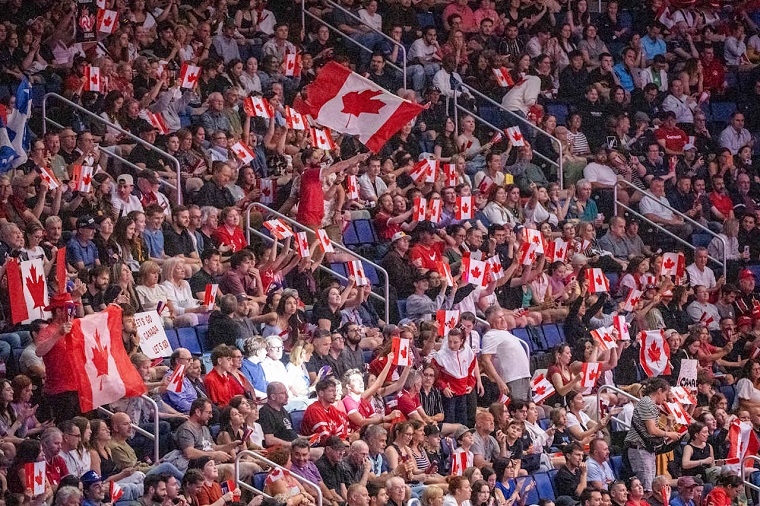 france - canada vnl volleyball