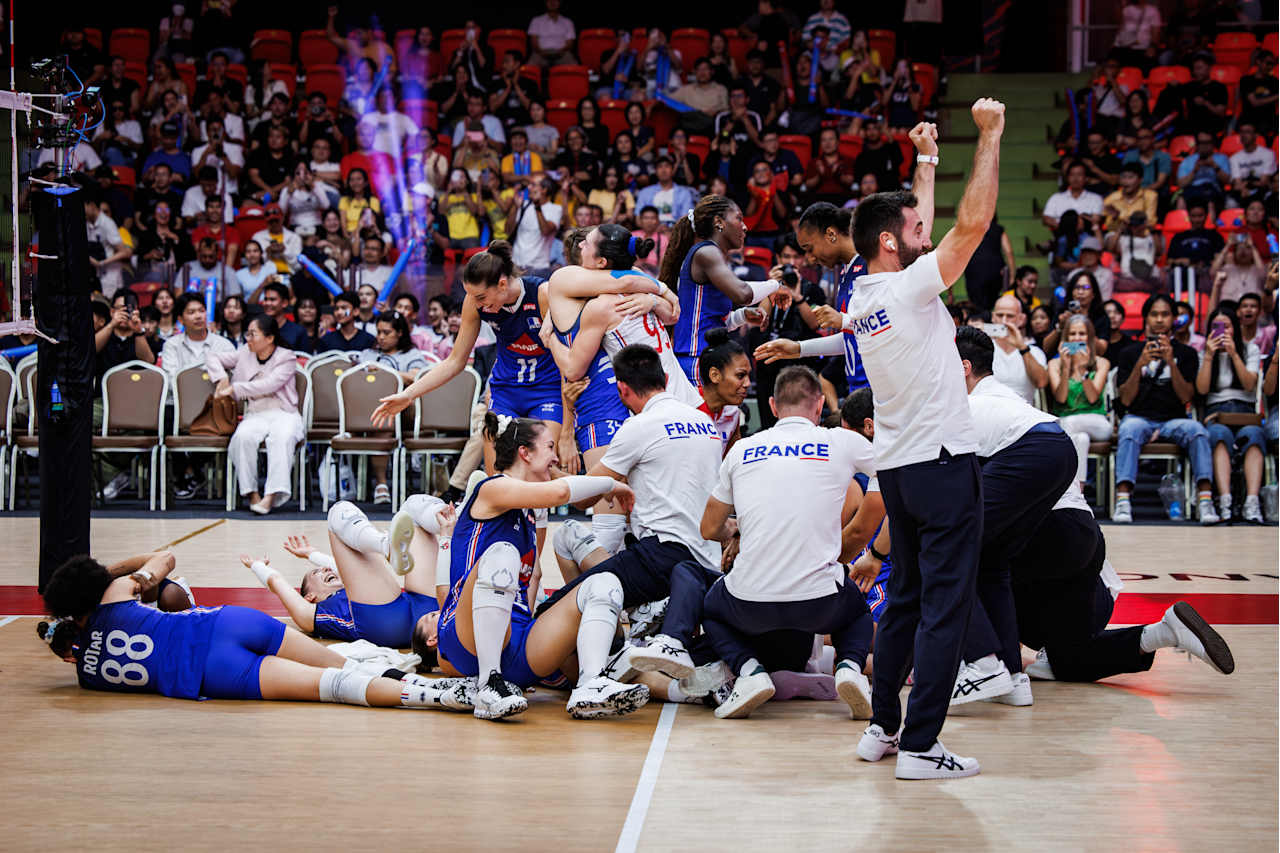 france volleyball team