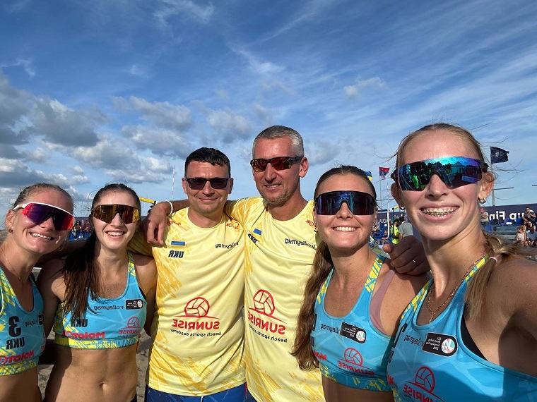 ukraine beach volleyball