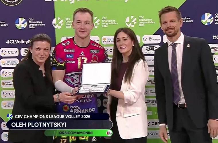 oleh plotnitskiy mvp ukraine volley